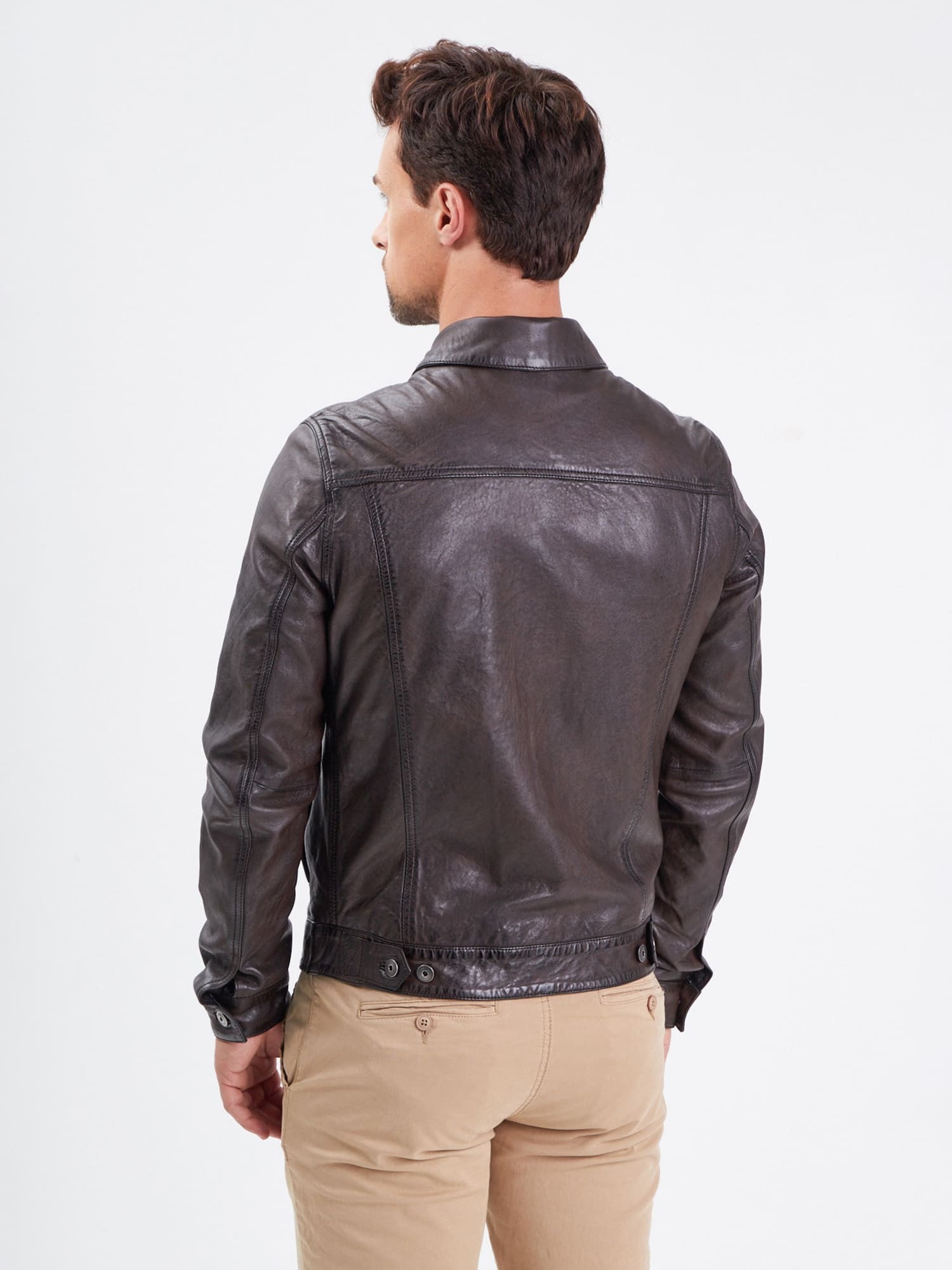 Baker - Blouson cuir homme - Accueil