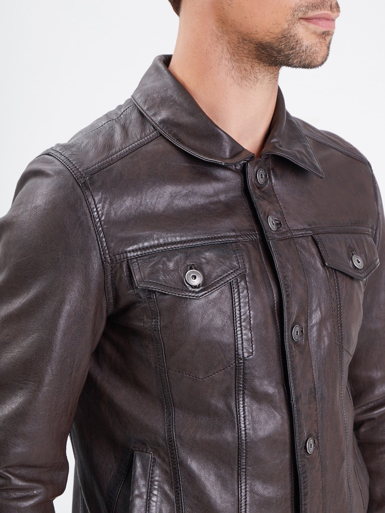 Baker - Blouson cuir homme - Accueil