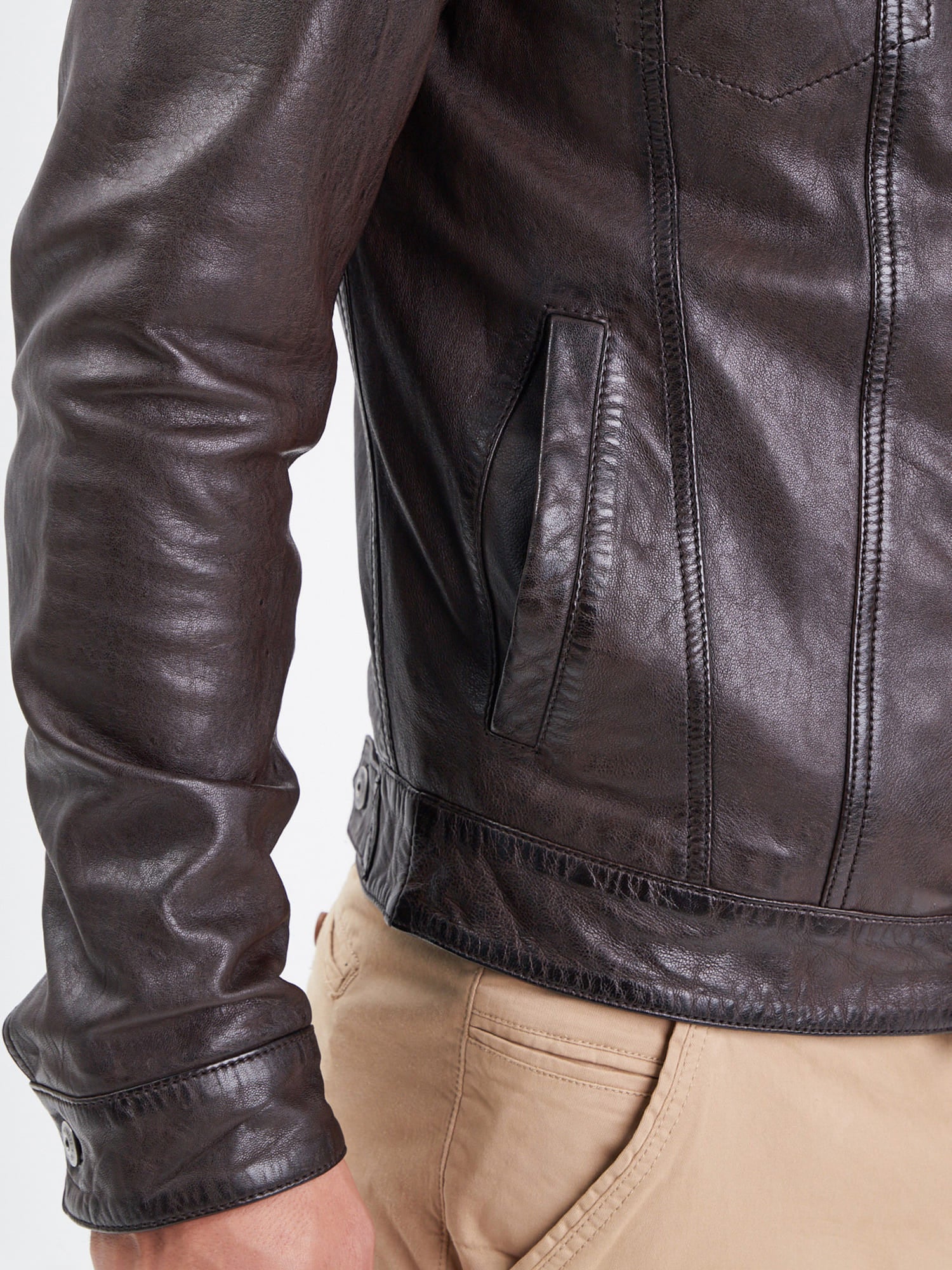 Baker - Blouson cuir homme - Accueil