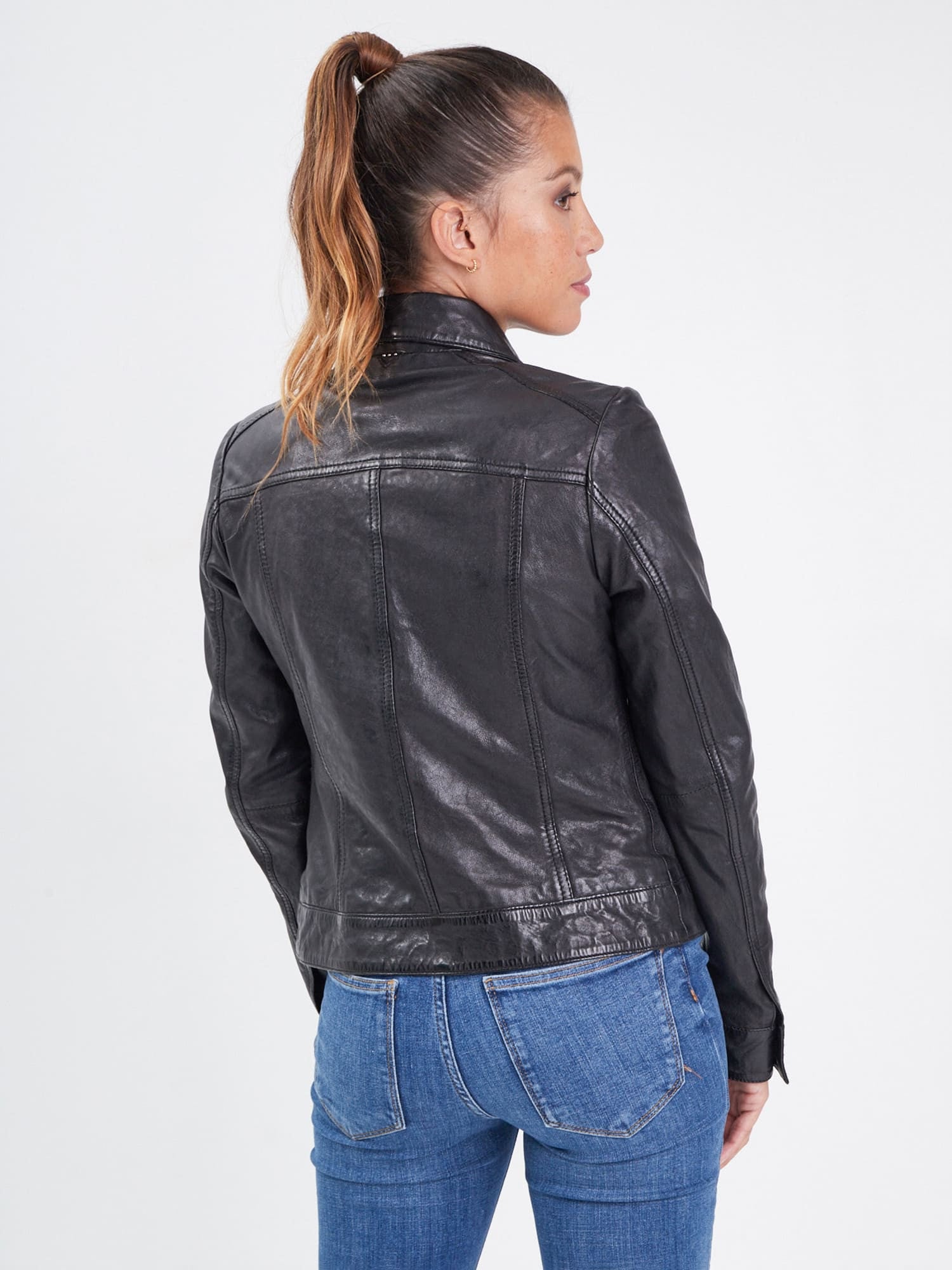 Janila - Blouson cuir femme - Accueil