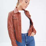 Janila - Blouson cuir femme - Accueil