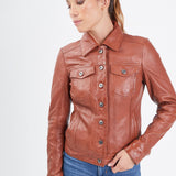 Janila - Blouson cuir femme - Accueil