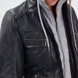 Silene + hood - Blouson cuir femme - Accueil