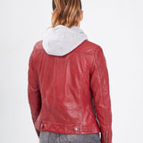 Silene + hood - Blouson cuir femme - Accueil