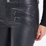 Dina - Pantalon cuir femme - Accueil