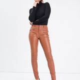 Dina - Pantalon cuir femme - Accueil