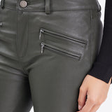 Dina - Pantalon cuir femme - Accueil