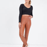 Suzana - Pantalon cuir femme - Accueil