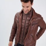 Falconero+ic - Blouson cuir homme - Homme