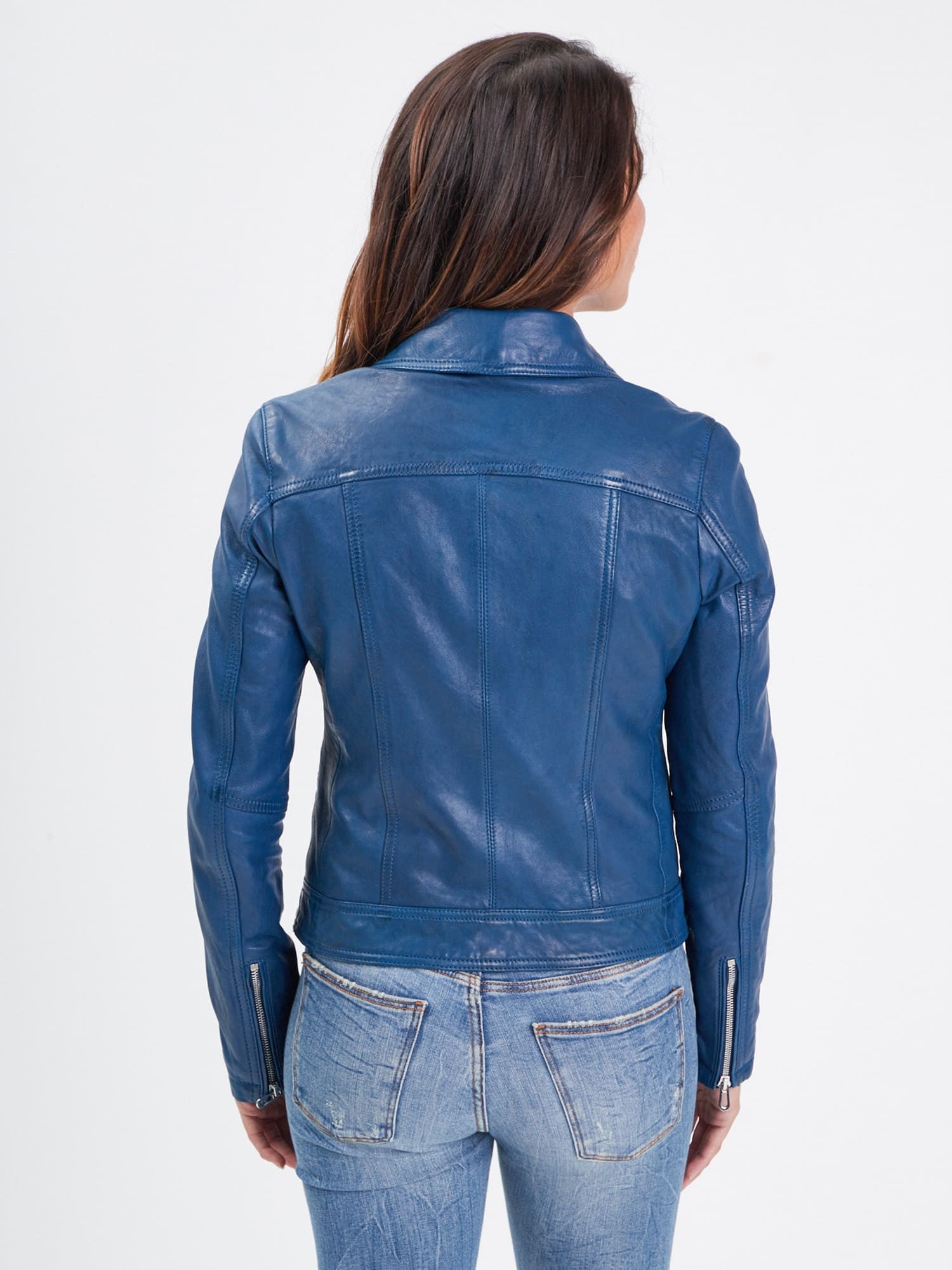 Panila - Blouson cuir femme - Accueil