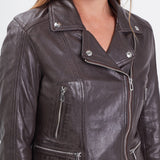 Panila - Blouson cuir femme - Accueil