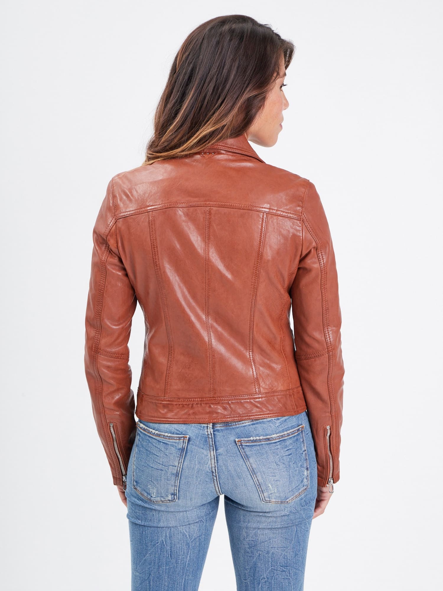 Panila - Blouson cuir femme - Accueil