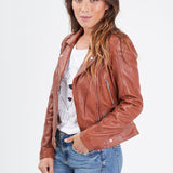 Panila - Blouson cuir femme - Accueil