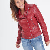 Panila - Blouson cuir femme - Accueil