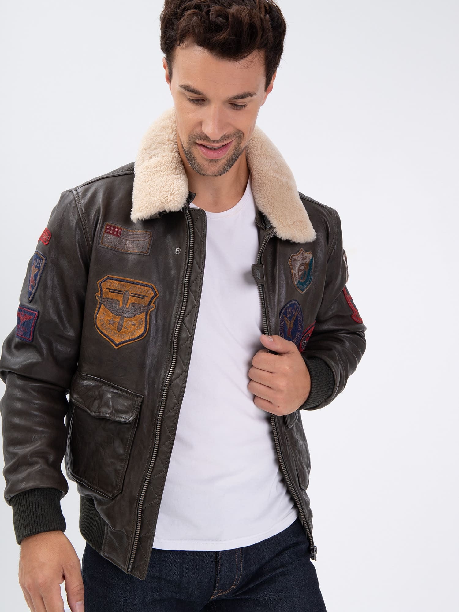 Mythic - Blouson cuir homme - Homme