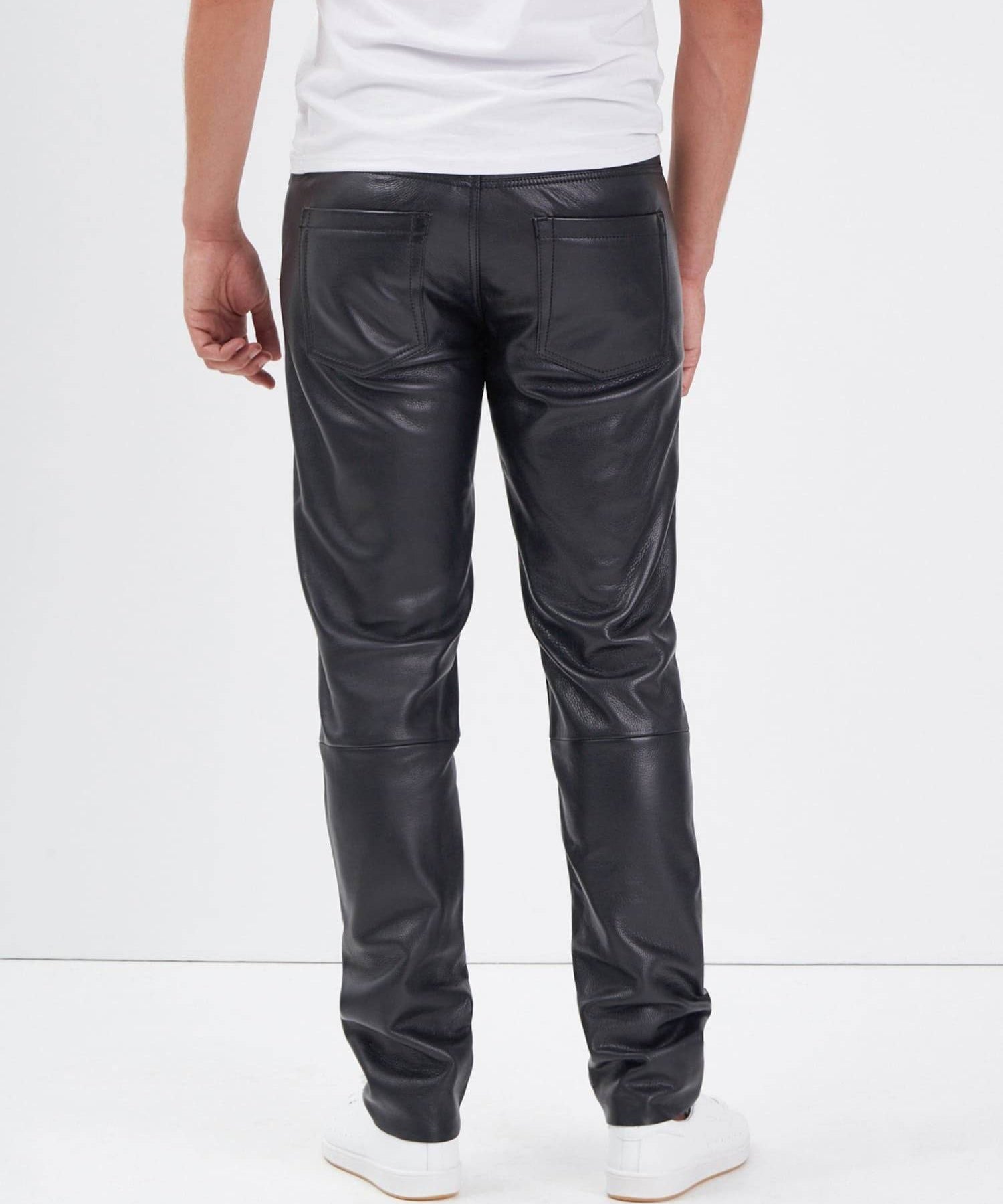 Pants Pantalon Simili Cuir Homme H&m Ensemble (ou Détail