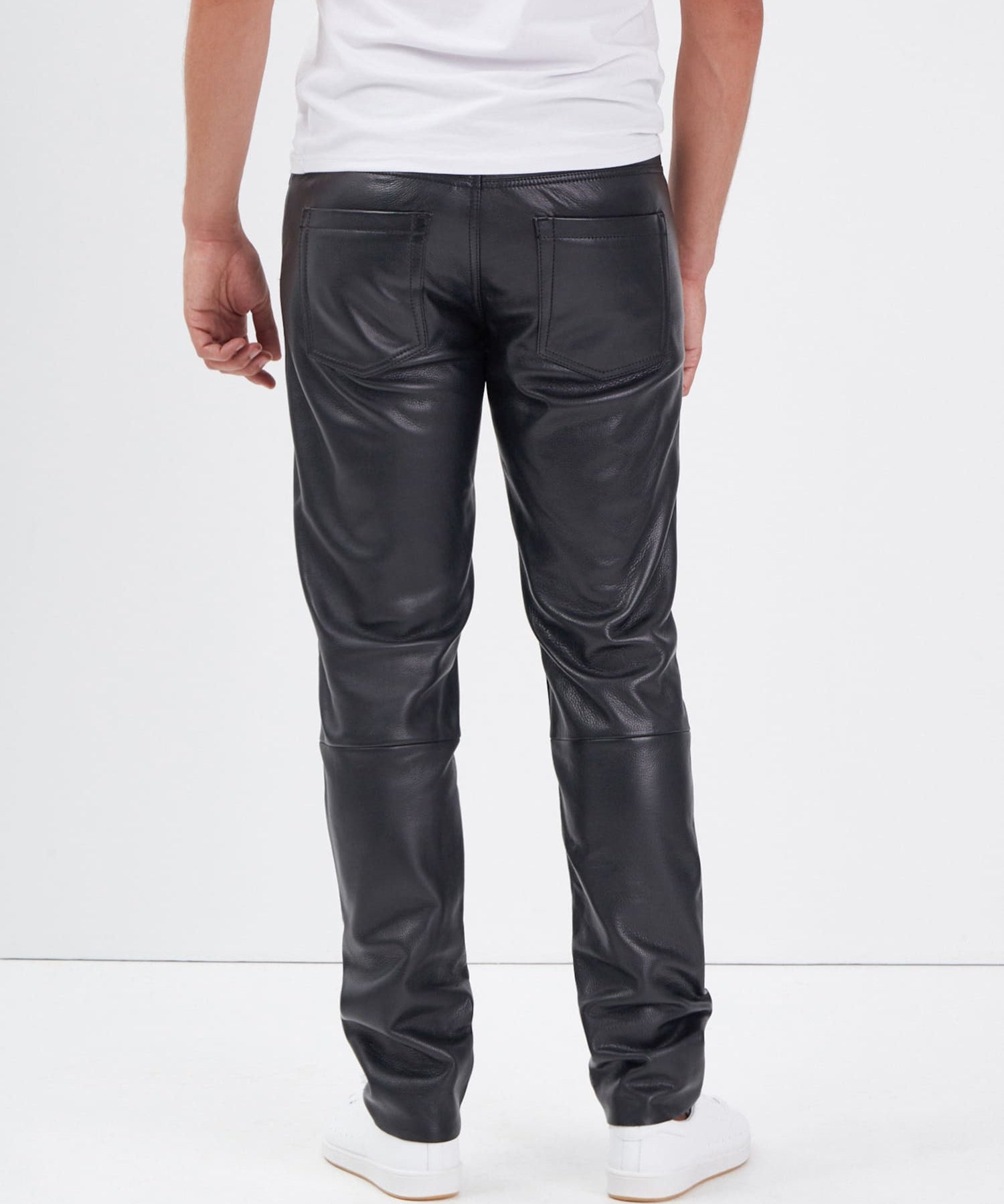 Booling pant r/milled - Pantalon cuir homme - Accueil