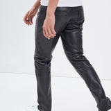 Booling pant r/milled - Pantalon cuir homme - Accueil