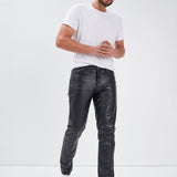 Booling pant r/milled - Pantalon cuir homme - Accueil