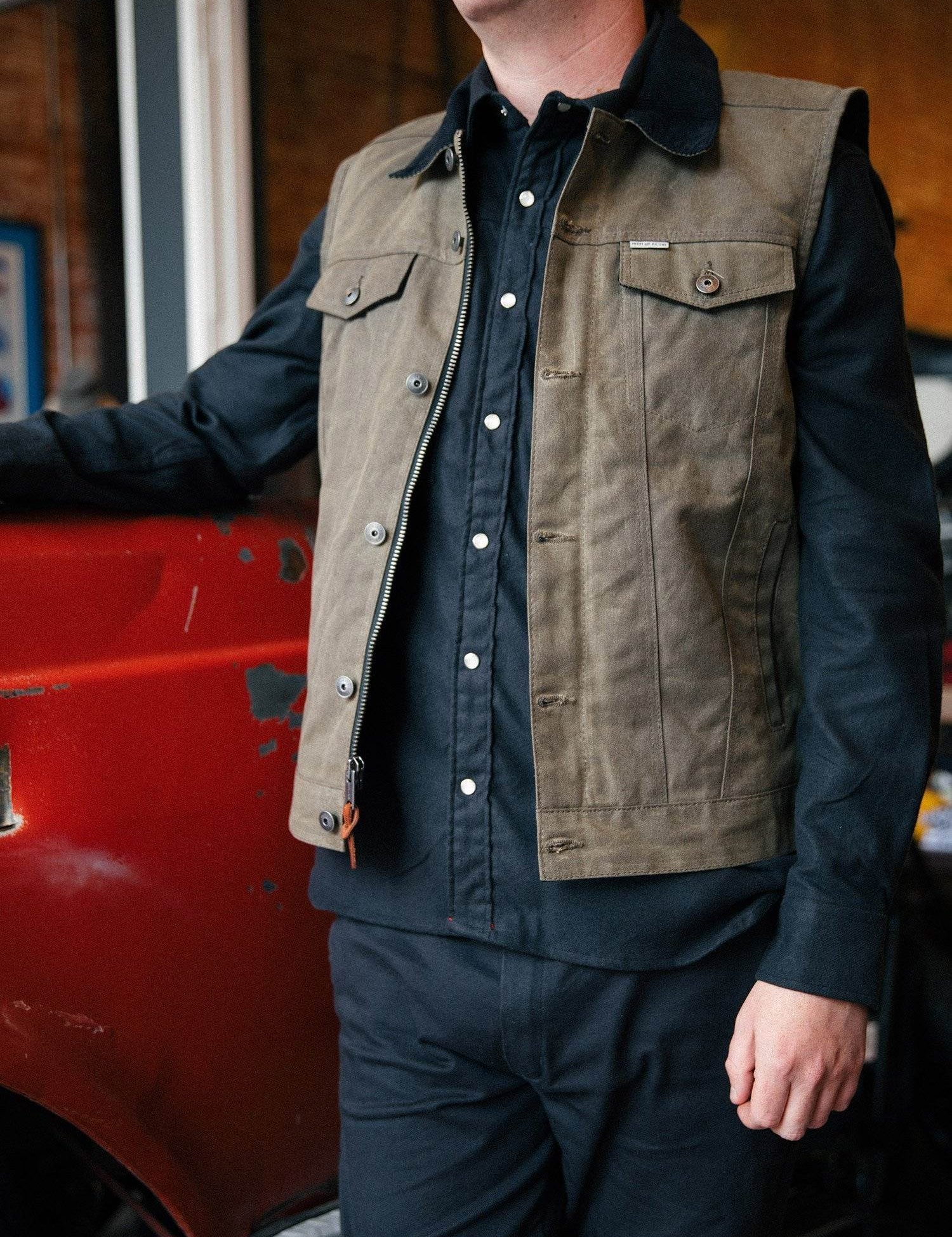 Scout vest - Gilet textile homme - 