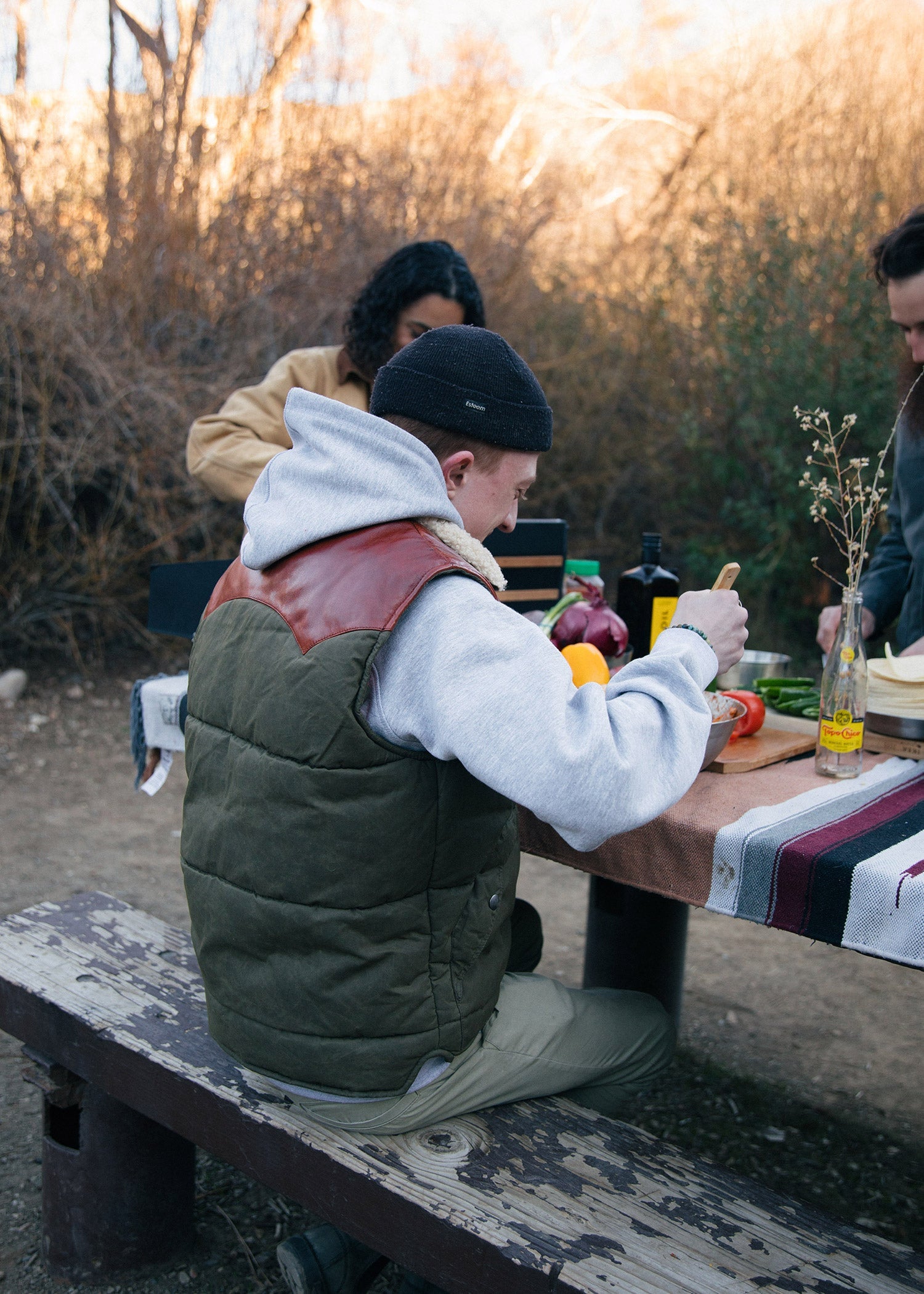 Basin - Gilet textile homme - Iron and Resin