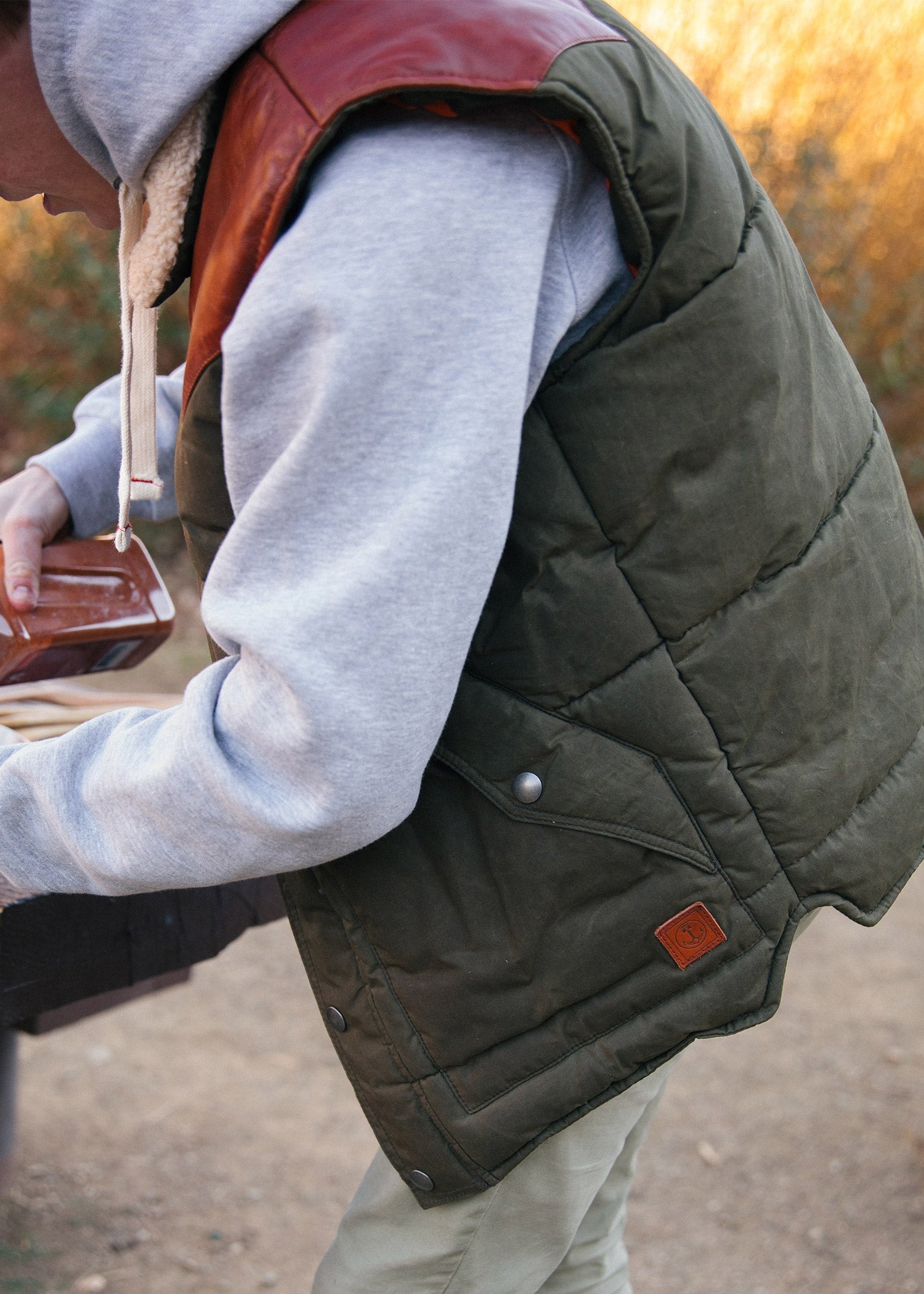 Basin - Gilet textile homme - Iron and Resin