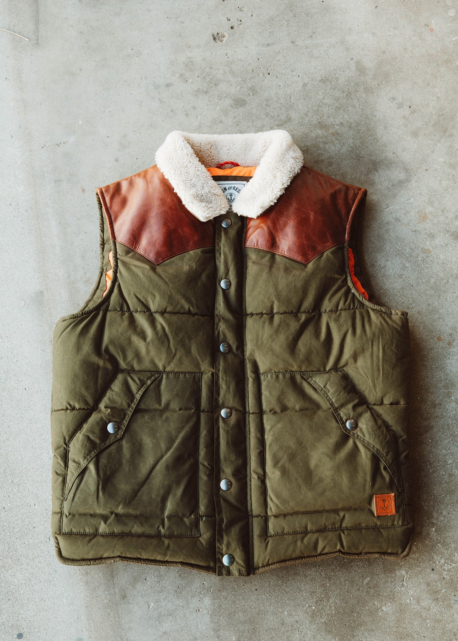 Basin - Gilet textile homme - Iron and Resin