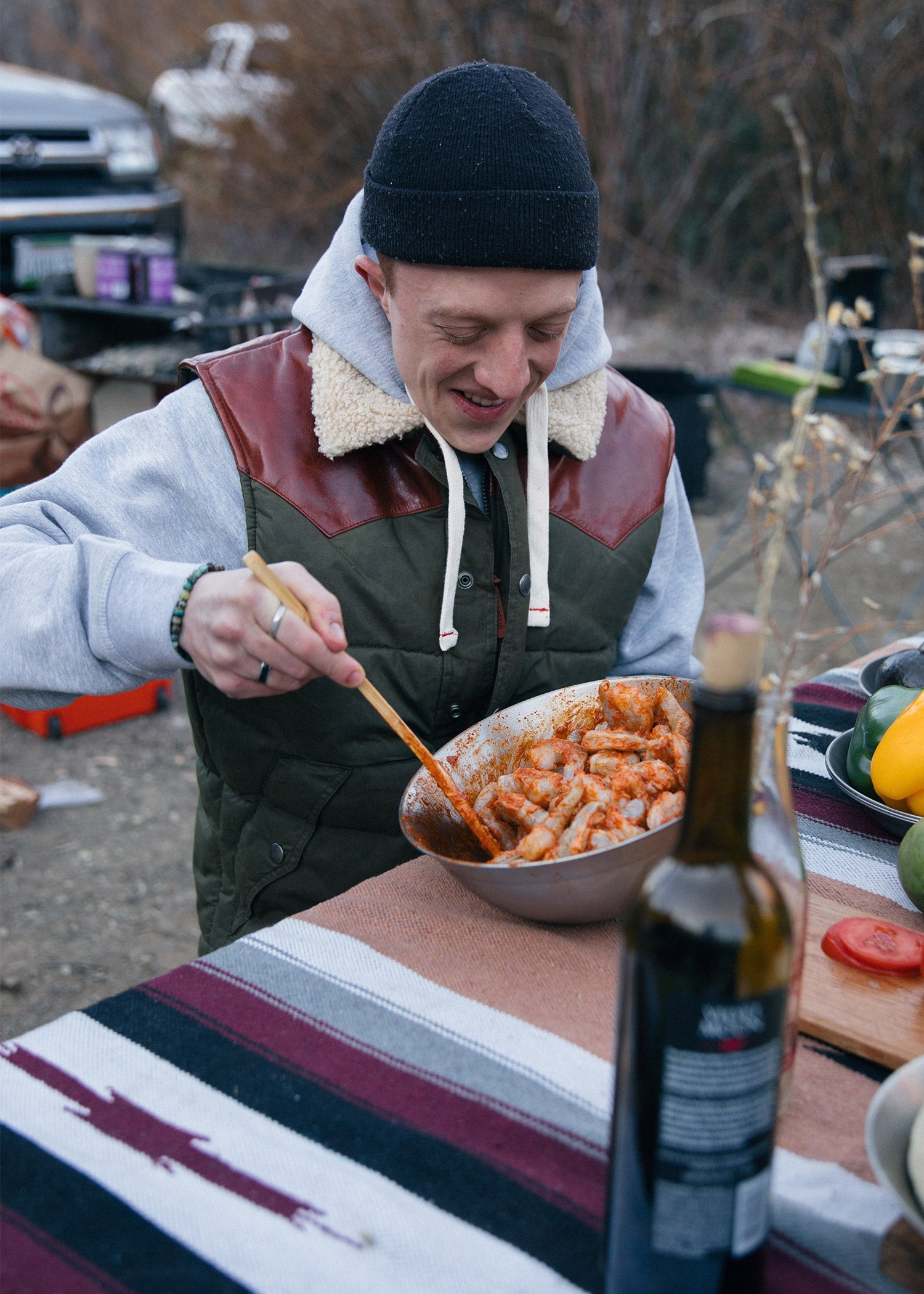 Basin - Gilet textile homme - Iron and Resin