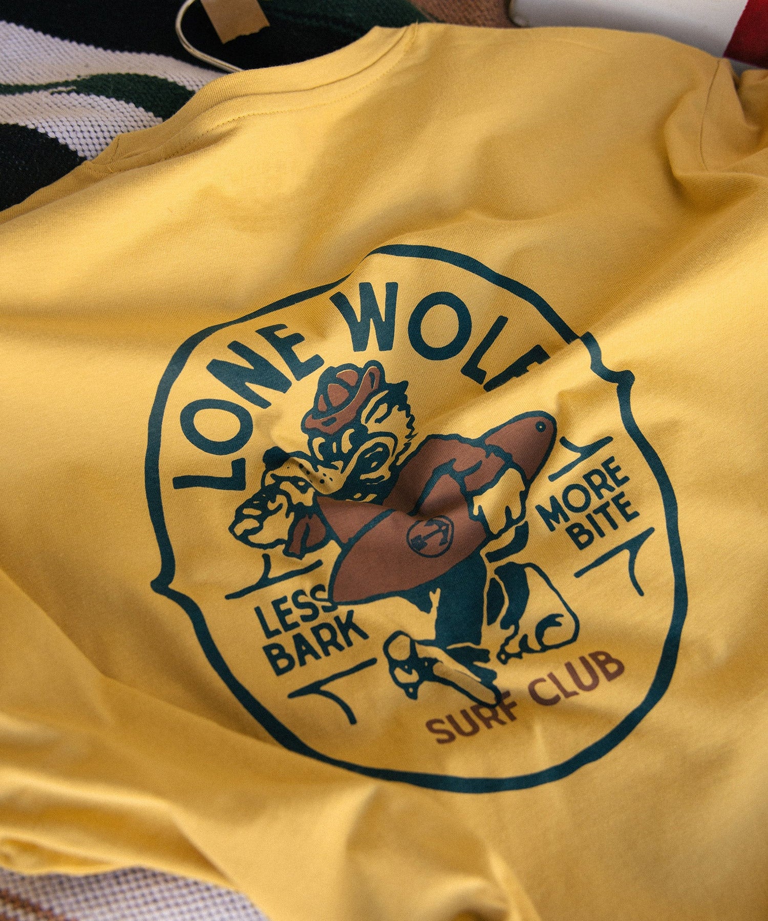 Lone wolf - T-shirt textile homme - IRON & RESIN