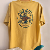 Lone wolf - T-shirt textile homme - IRON & RESIN