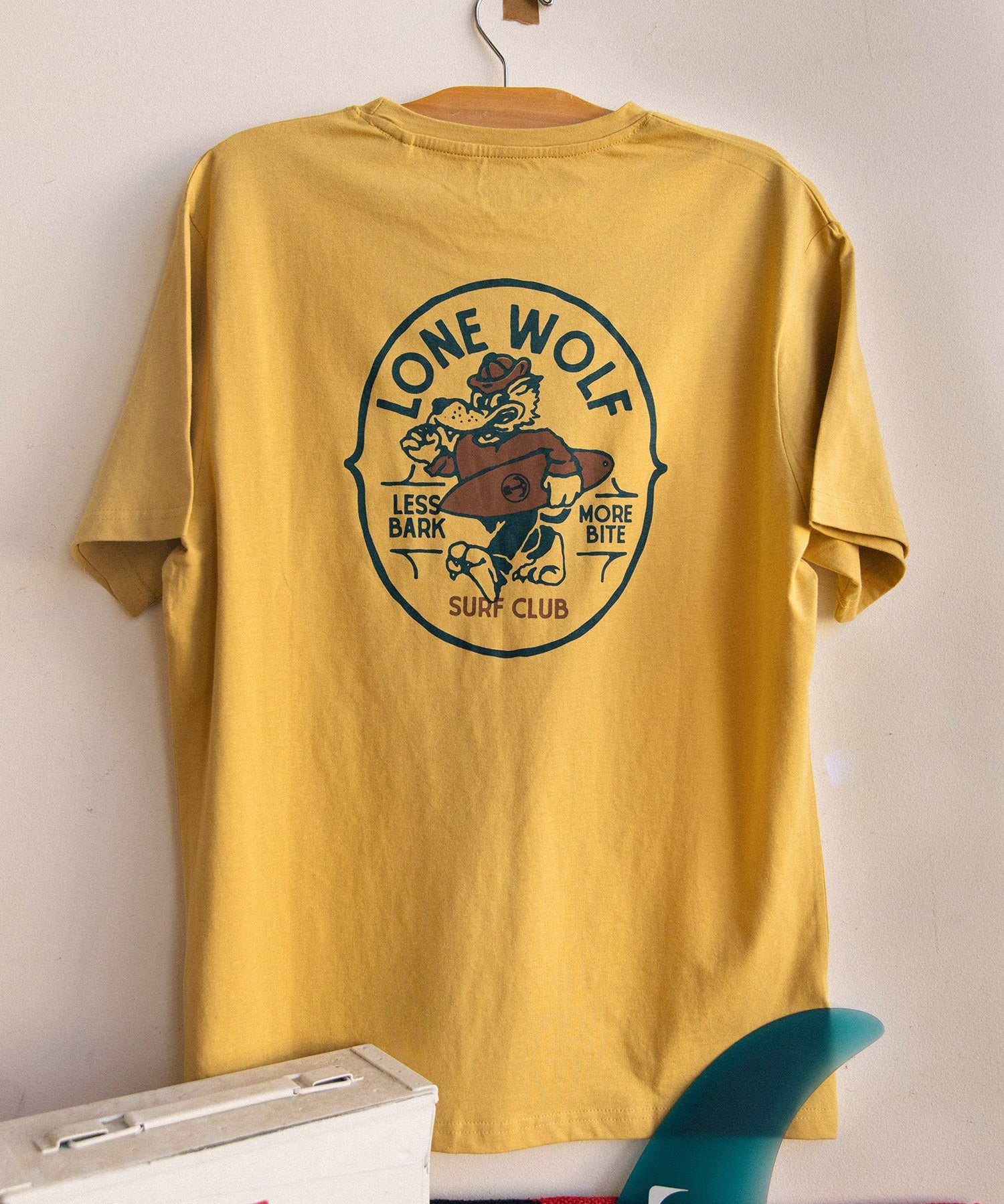 Lone wolf - T-shirt textile homme - IRON & RESIN