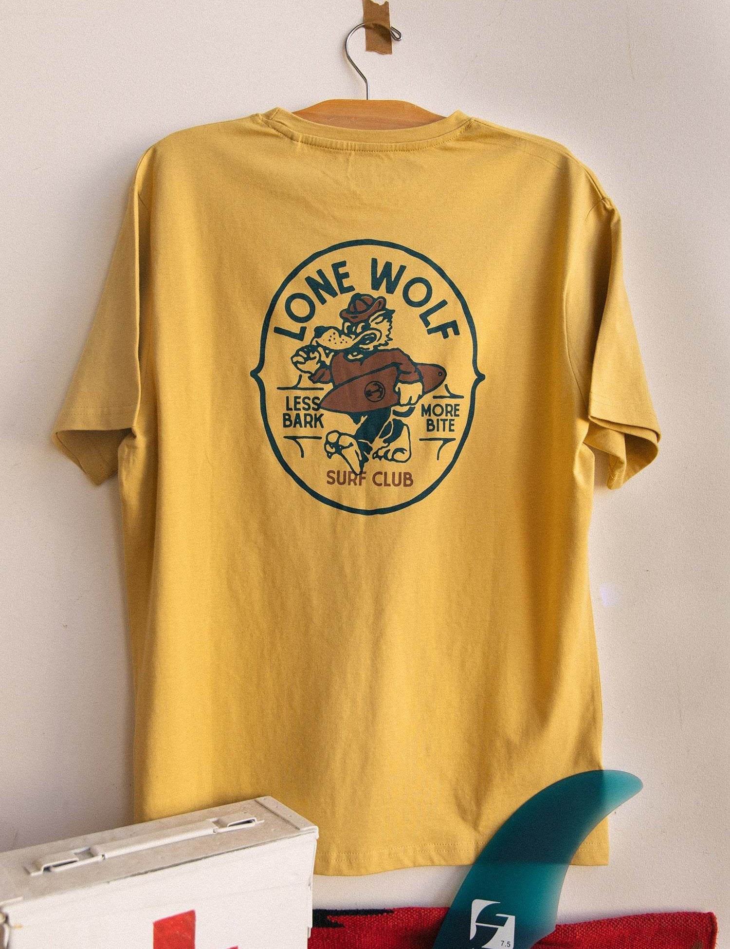 Lone wolf - T-shirt textile homme - IRON & RESIN