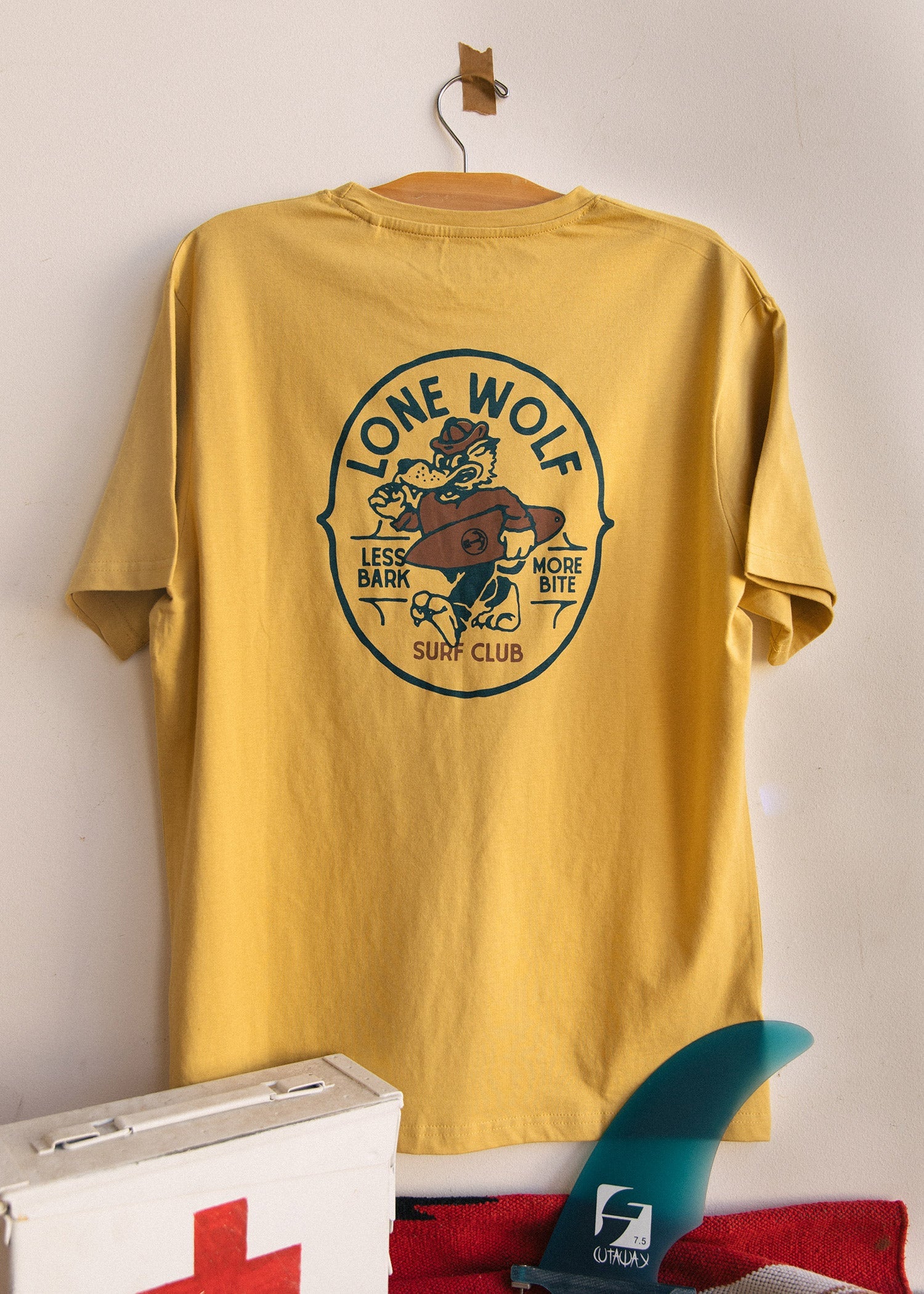 Lone wolf - T-shirt textile homme - IRON & RESIN