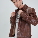 Baker - Blouson cuir homme - Accueil