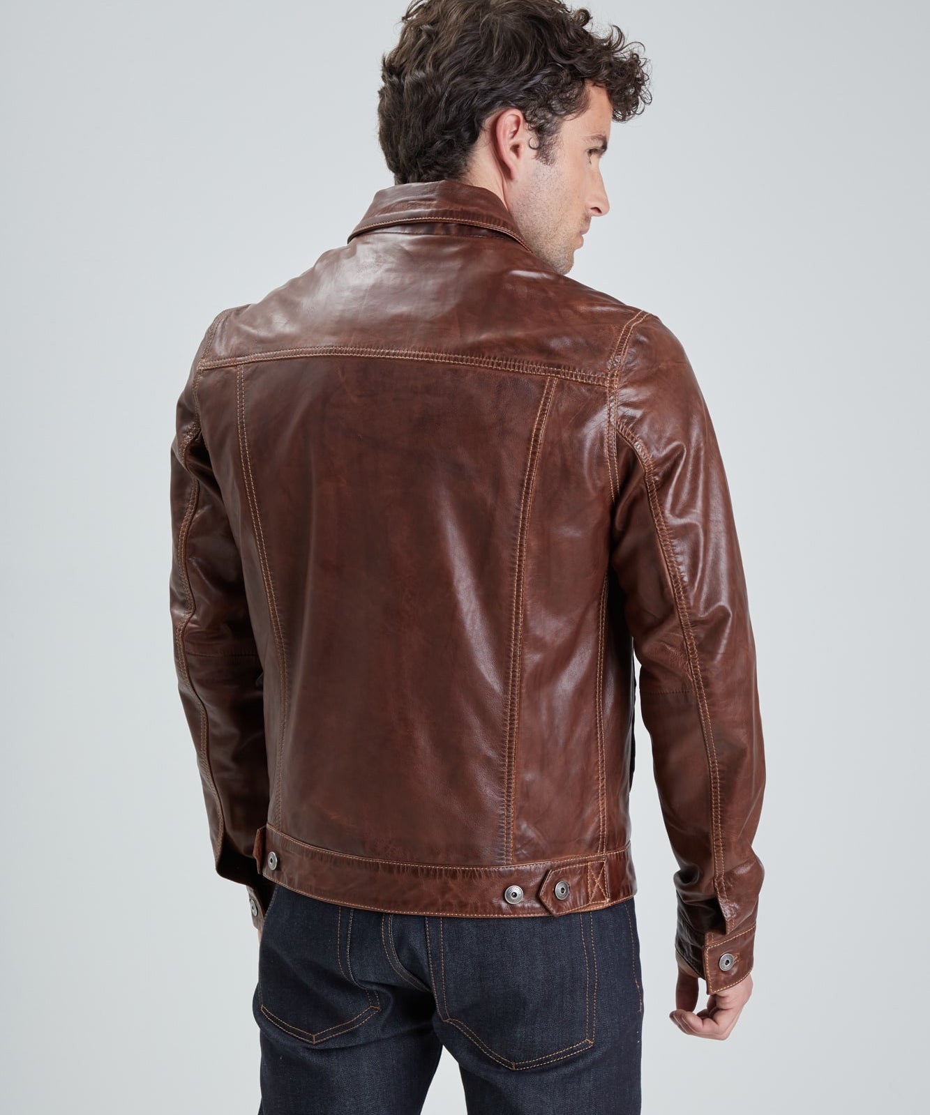 Baker - Blouson cuir homme - Accueil