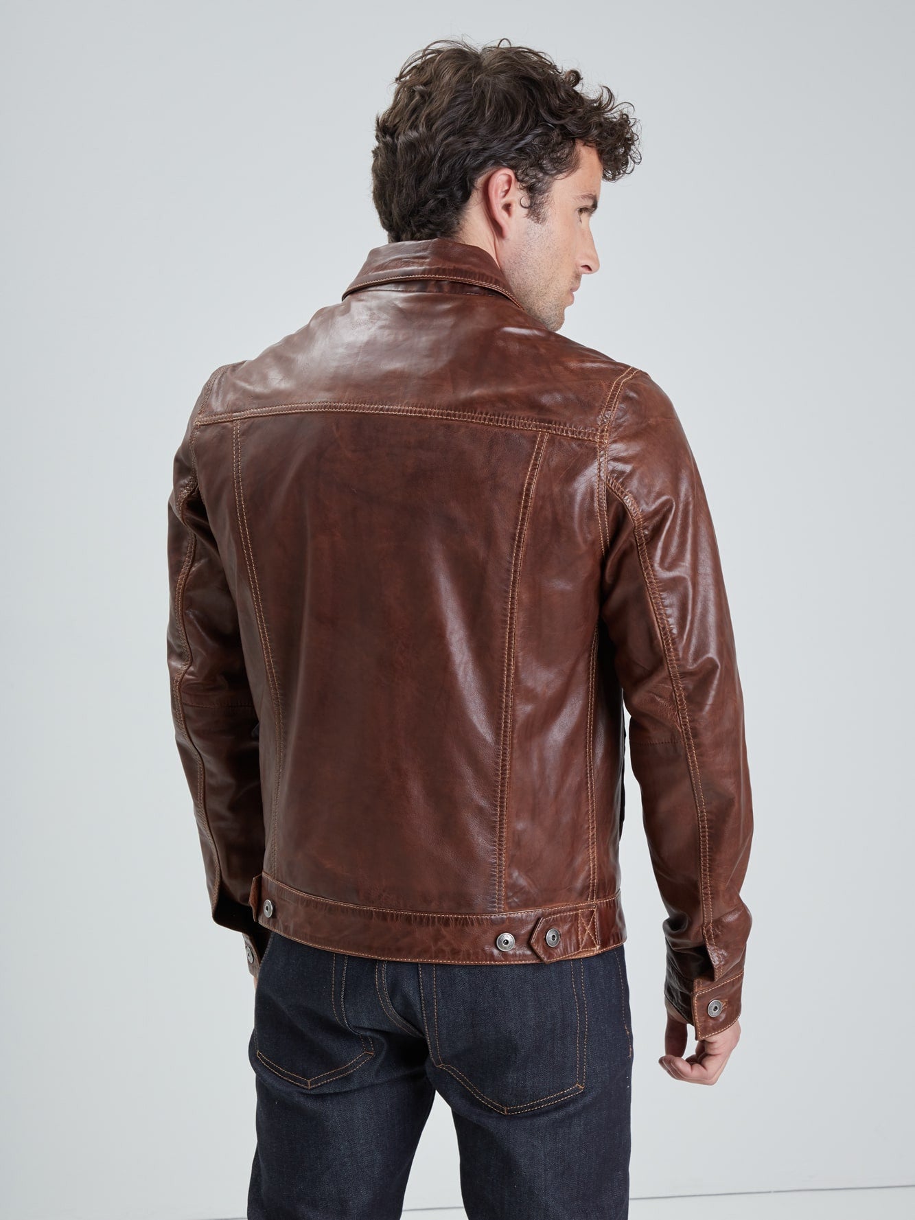 Baker - Blouson cuir homme - Accueil