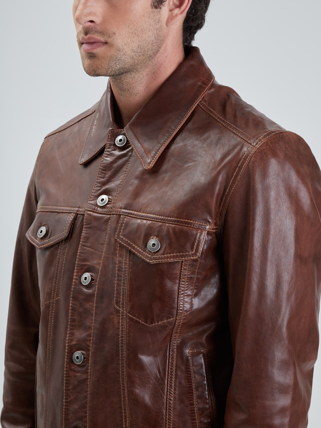 Baker - Blouson cuir homme - Accueil