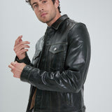 Baker - Blouson cuir homme - Accueil