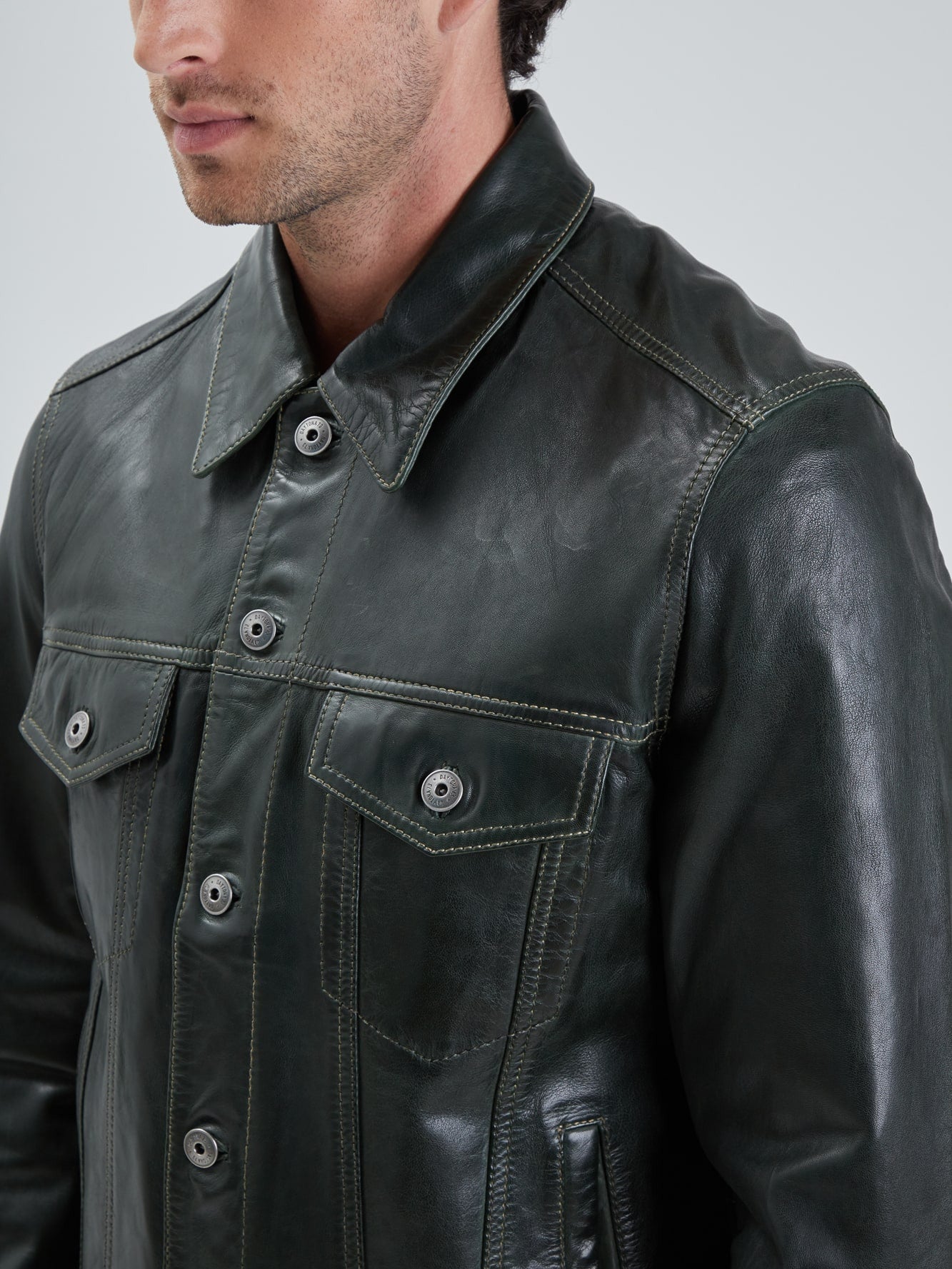 Baker - Blouson cuir homme - Accueil