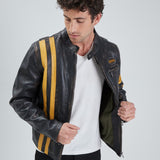 Montana von - Blouson cuir homme - Homme