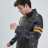 Montana von - Blouson cuir homme - Homme