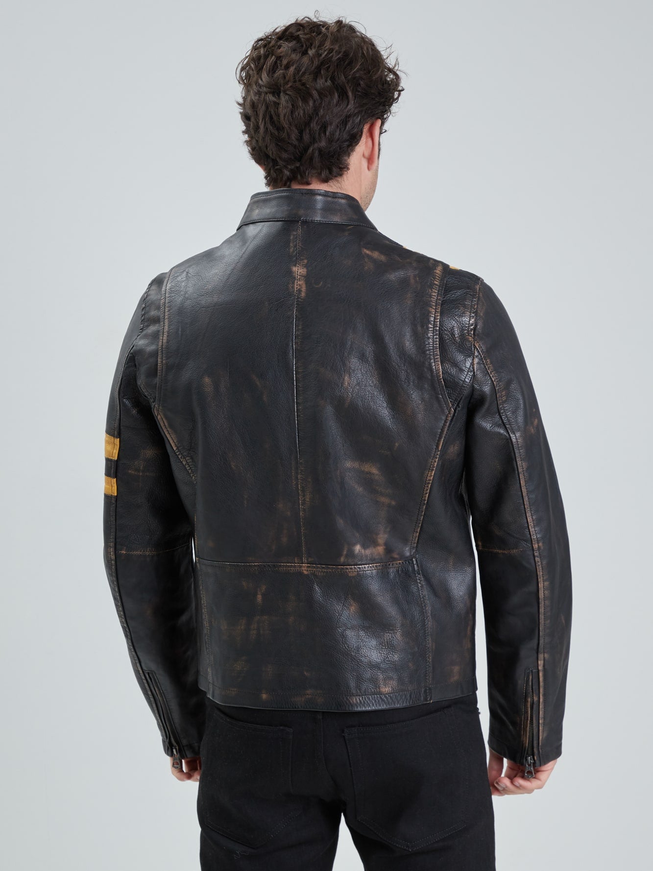 Montana von - Blouson cuir homme - Homme