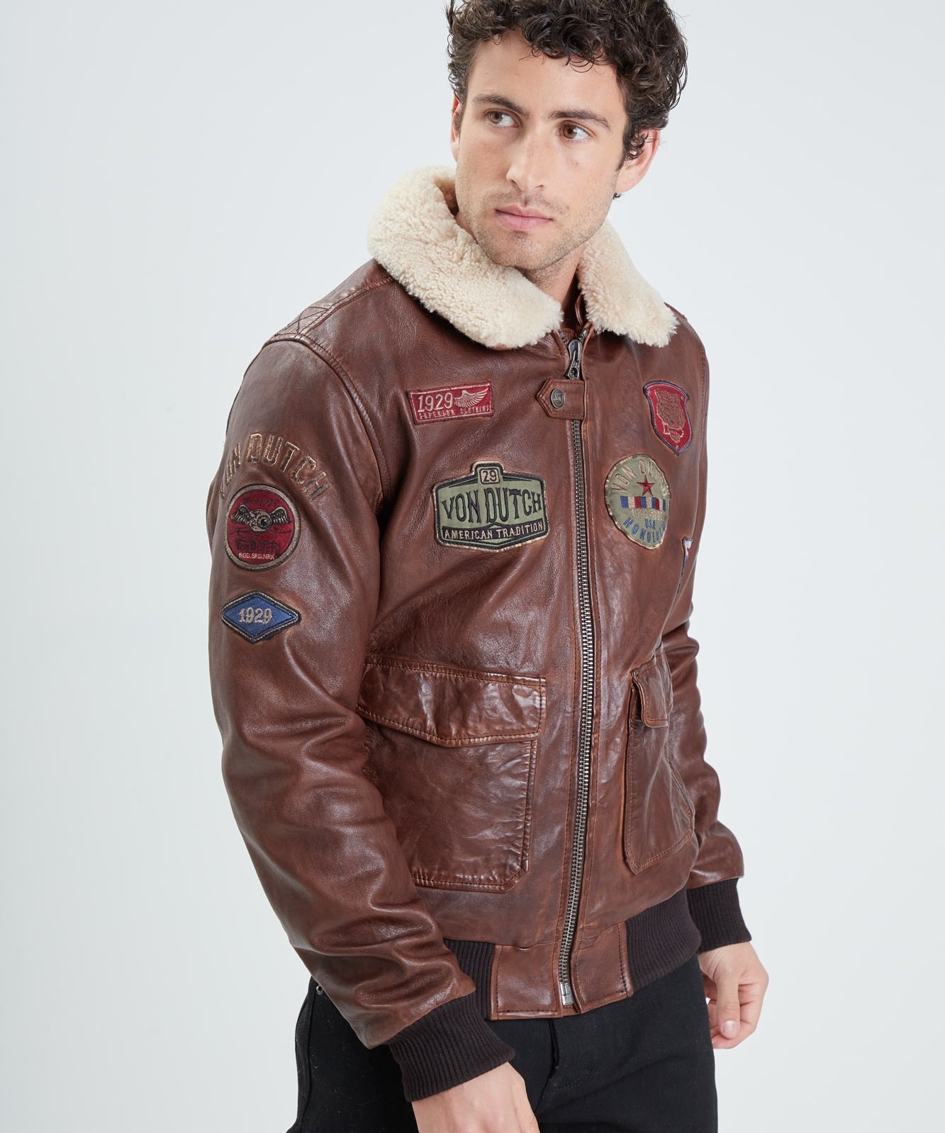 Myt von - Blouson cuir homme - Accueil