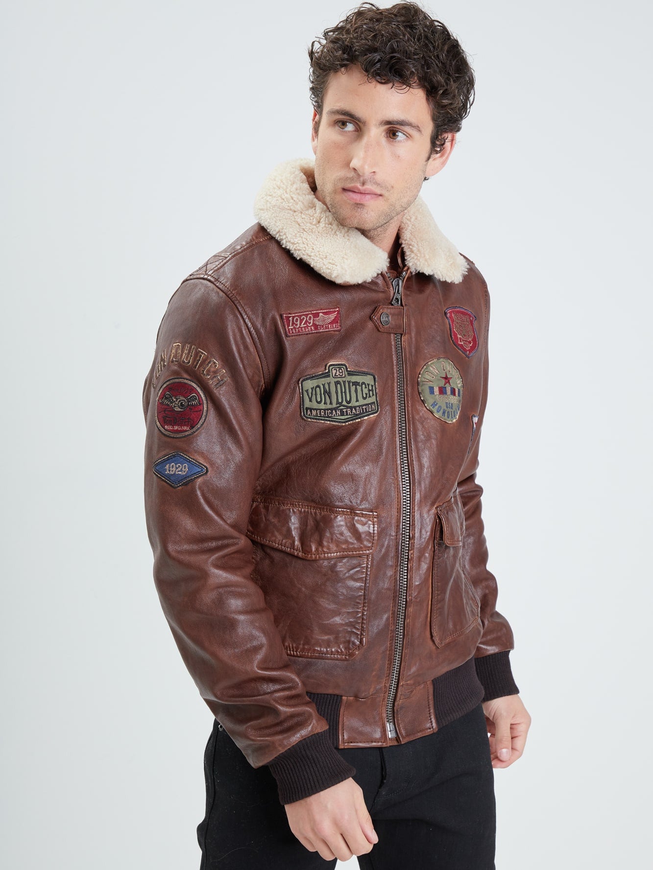 Myt von - Blouson cuir homme - Accueil