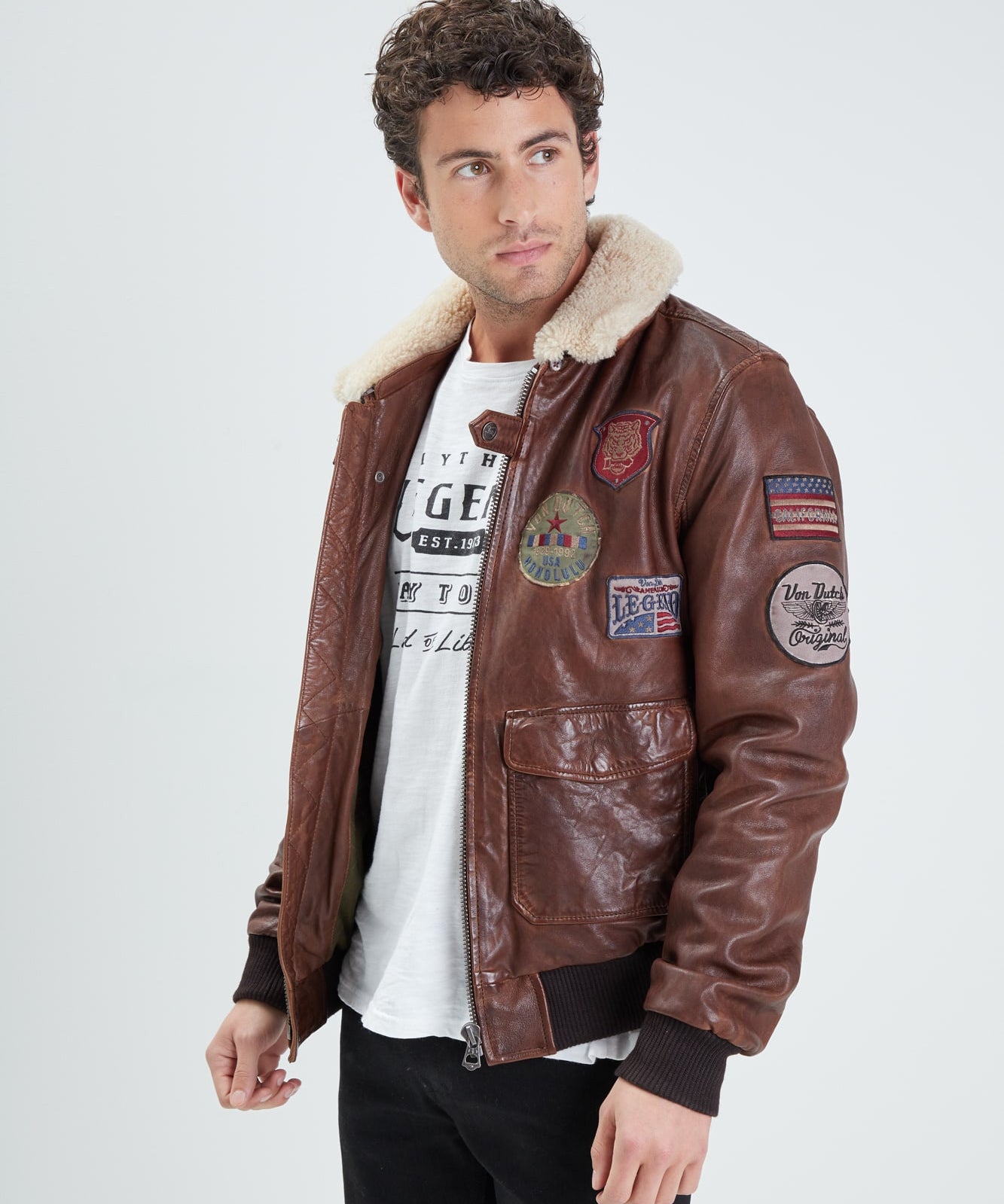 Myt von - Blouson cuir homme - Accueil