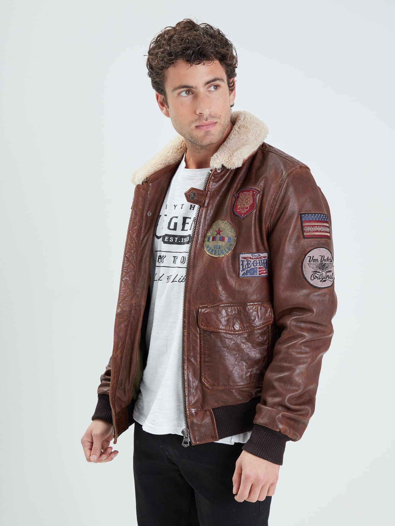 Myt von - Blouson cuir homme - Accueil