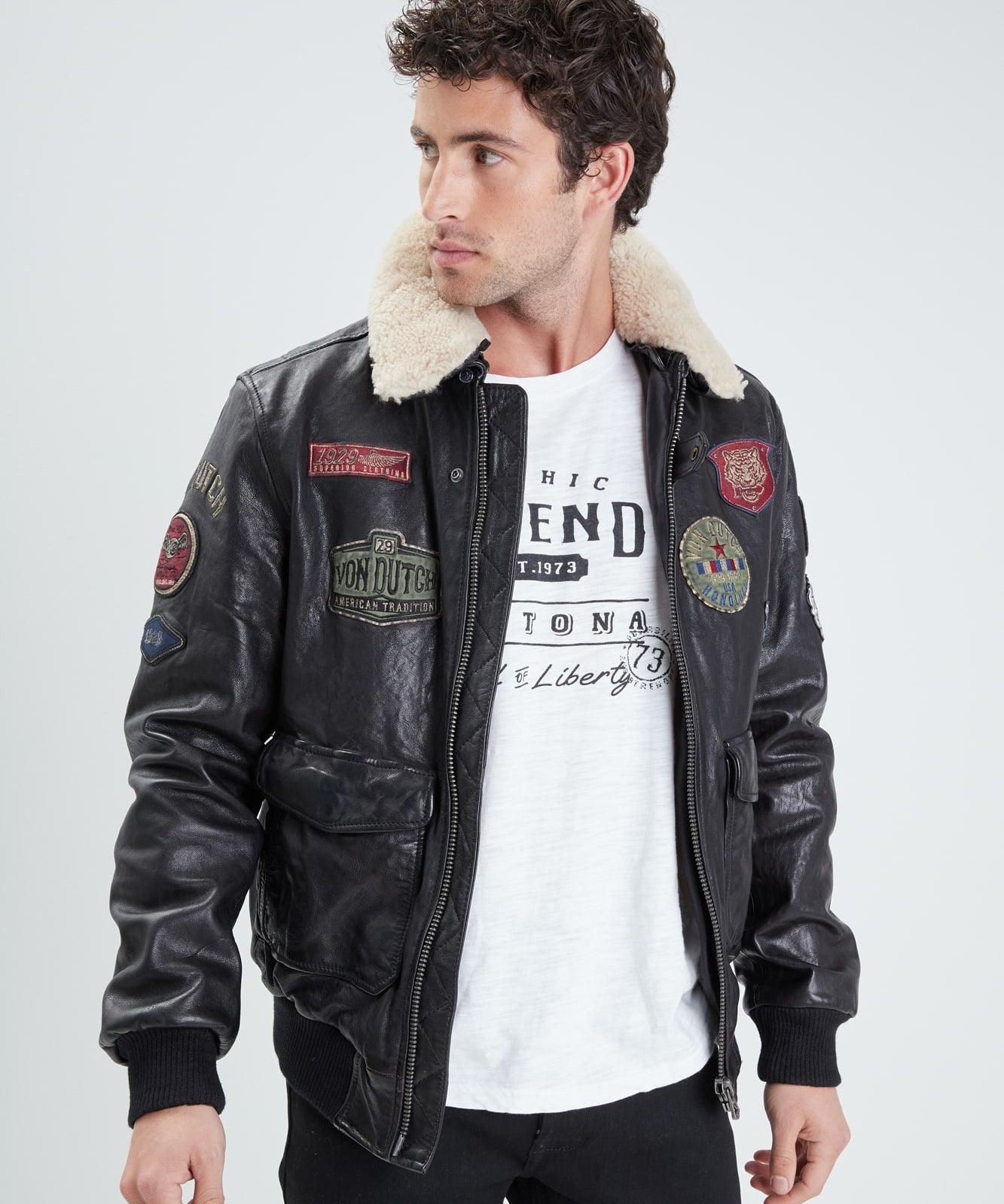 Myt von - Blouson cuir homme - Accueil