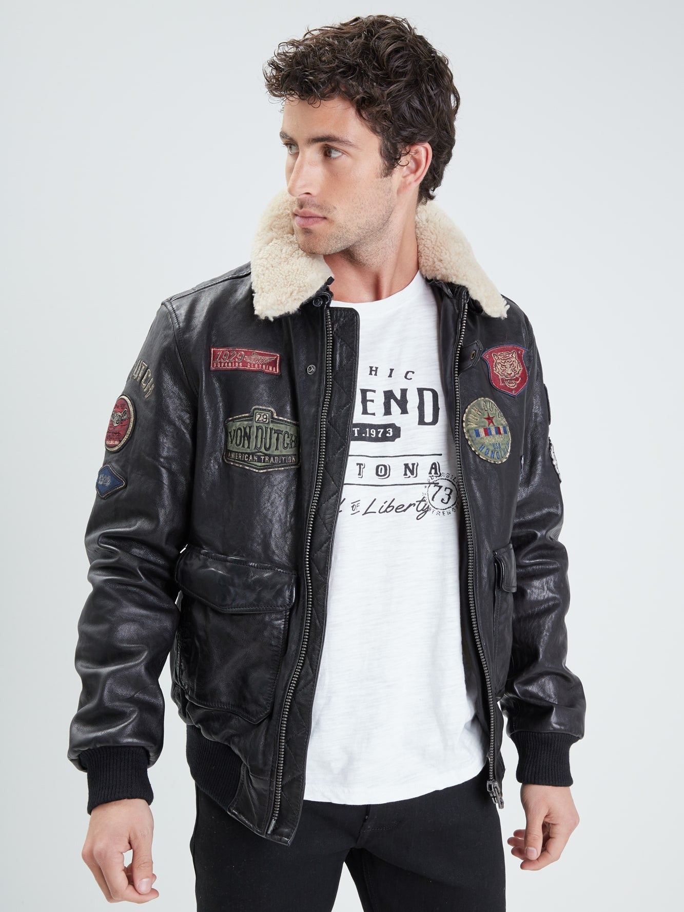 Myt von - Blouson cuir homme - Accueil