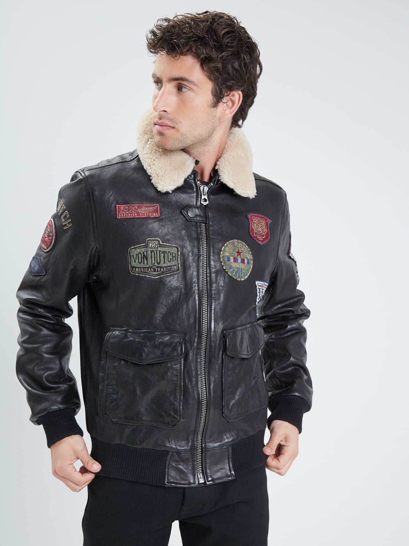 Myt von - Blouson cuir homme - Accueil