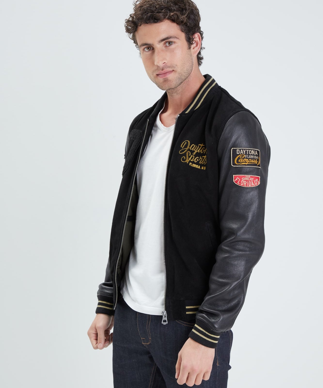 Academy - Blouson cuir homme - Accueil